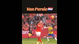 Van Persie 🇳🇱 netherlands premierleague fifa worldcup goals football goat skills legend [upl. by Sidnal]