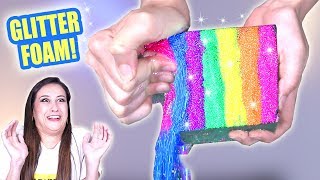 ONGELOFELIJKE GLITTER SCHUIM BREKEN  DIY [upl. by Iilek9]