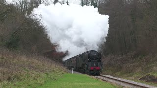 Bluebell Railway  New Years Day Steam Up 010124 [upl. by Supple]