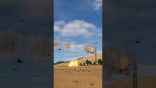 F16 Sidewinders choppers as they parachute to escape dcs [upl. by Annalee]