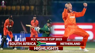 South Africa vs Netherlands World Cup 2023 Highlights SA vs NED World Cup Today Match Highlights [upl. by Yedok]