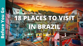 Brazil Travel Guide 18 BEST Places to Visit in Brazil amp Top Things to Do [upl. by Angie]