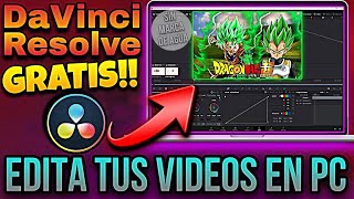 Si CapCut No Abre en tu PC SOLUCIÓN Usar DaVinci Resolve Gratis para Editar tus Videos en PC [upl. by Yarg]