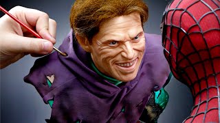 Green Goblin Sculpture Timelapse  SpiderMan No Way Home [upl. by Onivla514]