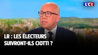 LR  les électeurs suivrontils Ciotti [upl. by Haldeman]