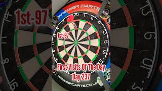 First Visits Of The Day 237 darts pdc lukelittler dartsreviews 180 dartschallenge wdf bdo [upl. by Rhynd766]