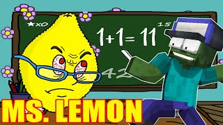 MS LEMONS CHALLENGE  MINECRAFT ANIMATION [upl. by Ardnoid]