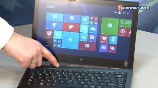 Toshiba Portege Z20T hybride laptop review  HardwareInfo TV Dutch [upl. by Nabal866]