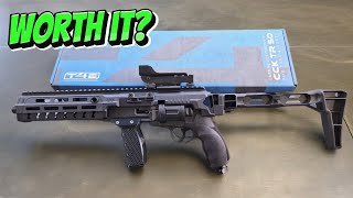 Carbine Conversion Kit T4E HDR  TR 50  Performance Test [upl. by Ainahs827]