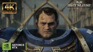 Warhammer 40000 Space Marine 2 All Story Trailers amp Gameplay Trailers Ultra 4K 60FPS [upl. by Fafa225]