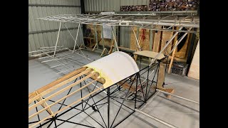 Homebuilt Sopwith Camel Build Crafting the Seat and Turtle Deck [upl. by Rosalyn558]