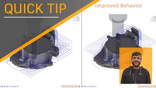 Improvements to the Adaptive Clearing Toolpaths  Autodesk Fusion 360 [upl. by Weigle]