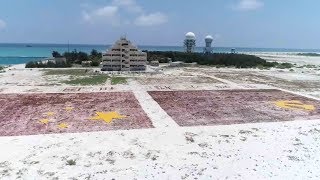 Chinese soldiers turn South China Sea Desert into green paradise [upl. by Norit147]