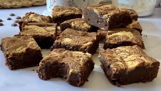 Brownie au beurre de cacahuète [upl. by Gerda570]