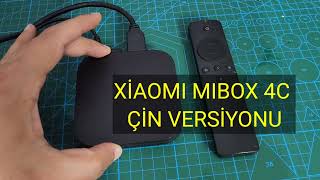 Xiaomi mi box 4C Çin versiyon mi box yazılım ve kurulum mi box china [upl. by Laertnom717]