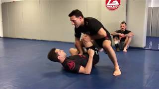 Ninja Roll Guard Pass into Guillotine From Mount [upl. by Glad]