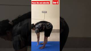 Day5l suryanamaskar l Yoga Challenge 30 Days to a Fitter Healthier Me yogamonth yogamatters [upl. by Sorcim648]