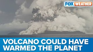 2022 Volcanic Eruption In Tonga Affected Climate Around The World Study Says [upl. by Fisk]