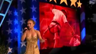 Hayden Panettiere singing try live [upl. by Pucida]