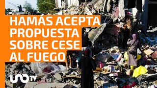 Hamás anuncia que acepta propuesta de Qatar y Egipto para el cese al fuego en la guerra con Israel [upl. by Notsnhoj]