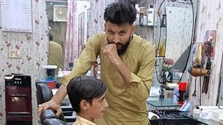 Haircut stylish and beard style for men MHC boys hair style [upl. by Yojal932]