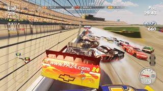 NASCAR The Game 2011 Flips amp Crashes 2  Goldrushed [upl. by Jessalin]