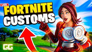 🔴 FORTNITE LIVE CUSTOMS 5000 VBucks with Good Gamers [upl. by Sully]