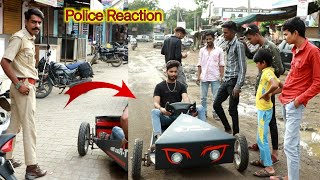 मेरी Electric TRex Car को Police ने पकड़ लिया   Public Reaction  TRex [upl. by Nayarb29]