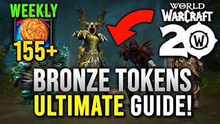 THE ULTIMATE GUIDE to BRONZE CELEBRATION TOKENS WoW 20th Anniversary Guide [upl. by Cinomod]