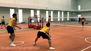 สุดยอดนักตะกร้อทีมชาติไทย  Awesome Thai Takraw [upl. by Leuneb]