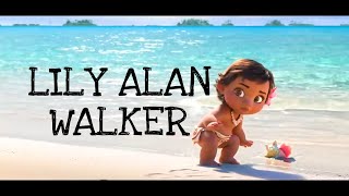 LILY ALAN WALKER  ANIMATED LYRICS VIDEO [upl. by Edak]