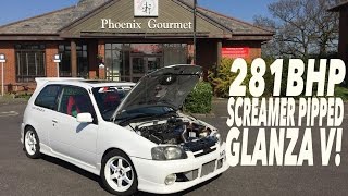 281BHP SCREAMER PIPPED TOYOTA GLANZA V REVIEW [upl. by Delilah]