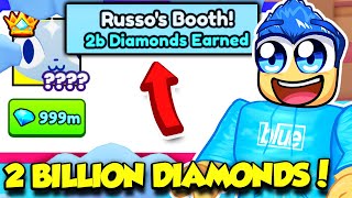 I Earned 2 BILLION TOTAL DIAMONDS In Pet Simulator 99 [upl. by Jem]