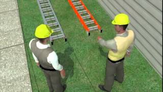 ElectrocutionWork Safely with Ladders Near Power Lines [upl. by Gussy]