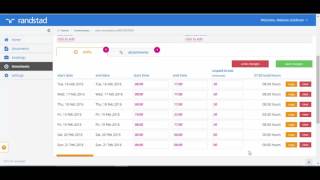 my randstad candidate portal module 2  timesheets v10 [upl. by Allemac]