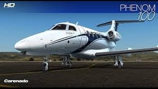 Полёт на EMBRAER PHENOM 100 MICROSOFT FLIGHT SIMULATOR X [upl. by Corenda]