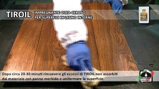 marbecsrlitaly  Trattamento impregnante olioceroso effetto invecchiato su superfici in legno [upl. by Sosthenna25]