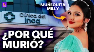 Todos los detalles de la muerte de cantante Muñequita Milly Denuncian presunta mala praxis médica [upl. by Gannon]