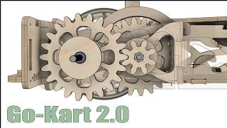 Power Drill GoKart Build  Gear Mechanism Update [upl. by Jaenicke]