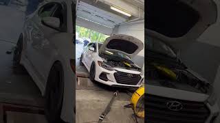 FBO METH Elantra Sport uppermotorsports elantrasport turbo hyundai flames trendingshorts [upl. by Ardme503]