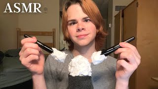 ASMR Shaving Cream  No Talking [upl. by Ahsad]