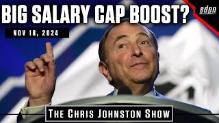 Huge Salary Cap Boost  The Chris Johnston Show [upl. by Laamaj]