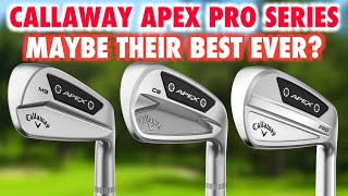 Maybe the Best Feeling Iron in Golf  Callaway Apex Pro Series Review 2024 [upl. by Hertzfeld]