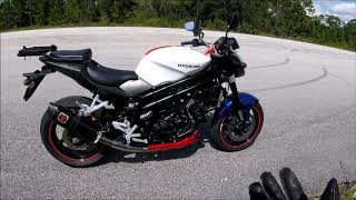 Introducing My 2016 Hyosung GT650 With Walk Around And Test Ride [upl. by Egiedan]