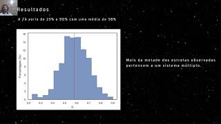 Investigando a Fração de Massa de Sistemas Estelares Binários em Aglomerados Estelares Abertos [upl. by Dot553]