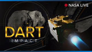 DARTs Impact with Asteroid Dimorphos Official NASA Broadcast [upl. by Eirolav]