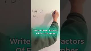 Finding The Greatest Common Factor  GCF  Help With Math [upl. by Catie917]