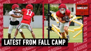 Georgia fall camp updates and more coordinator talk [upl. by Eiclek]