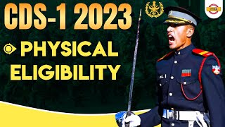 CDS1 2023 PHYSICAL ELIGIBILITY CRITERIA  PHYSICAL CRITERIA FOR CDS 2023 BYExampurCDSCAPFAFCATExamPrep​ [upl. by Elorak]