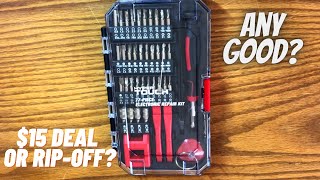 Hyper Tough 77Piece Electronic Repair Kit Review [upl. by Bing]